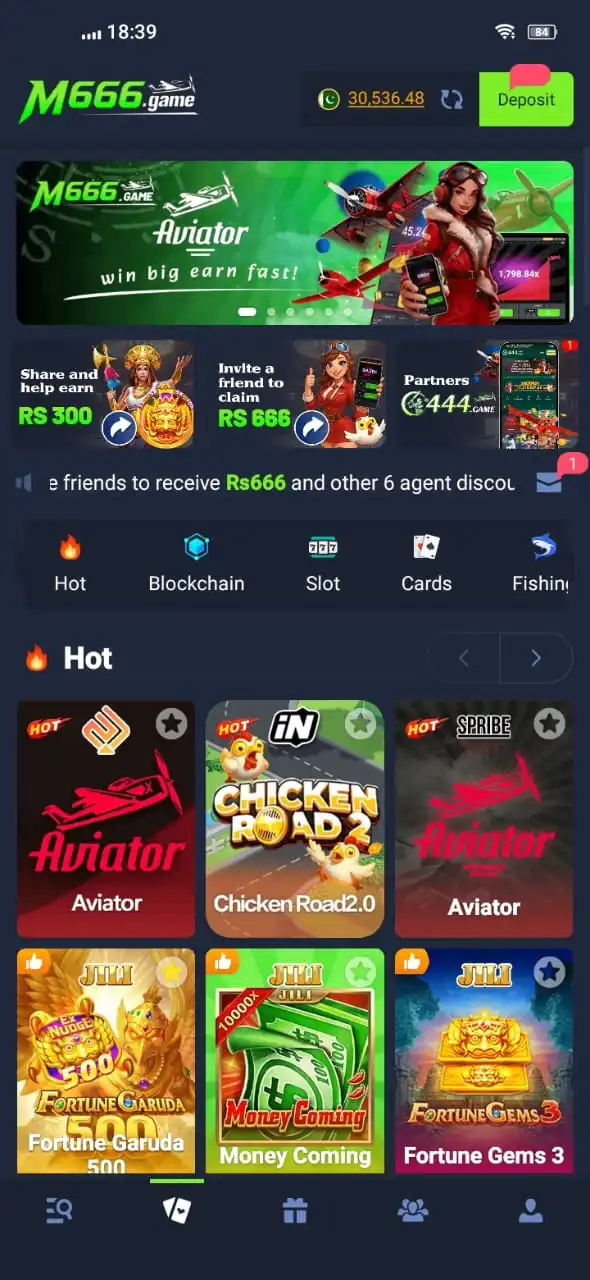M666 dashboard screenshot